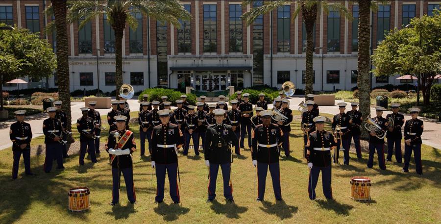 U.S. Marine Corps Forces Reserve Band based in New Orleans