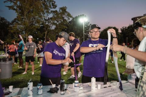 decorating axe handles