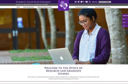 Office of Research and Graduate Studies website - www.sfasu.edu/academics/orgs