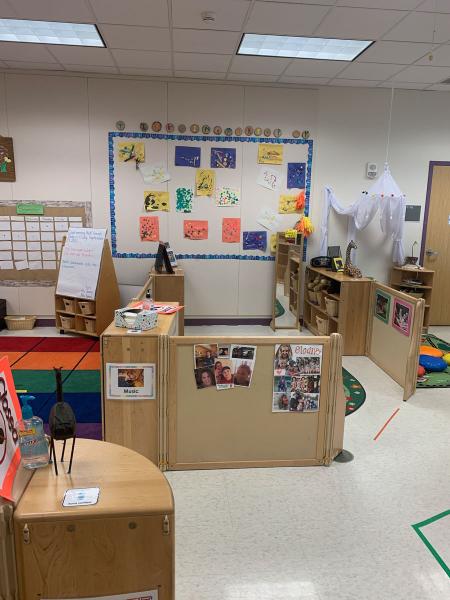 Pre-K I classroom