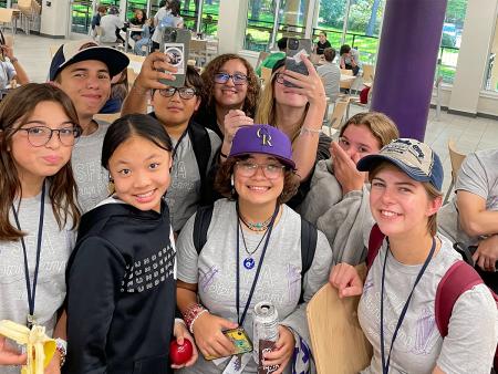 Strings camp attendees