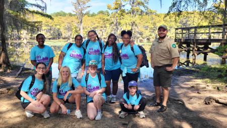 East Texas Adventurers at Caddo Lake State Park