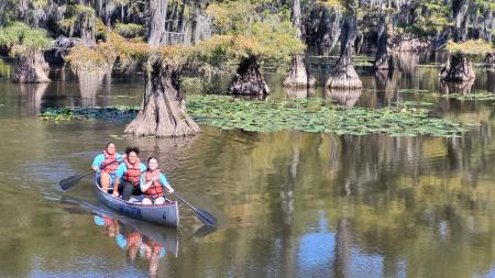 East Texas Adventurers at Caddo Lake State Park