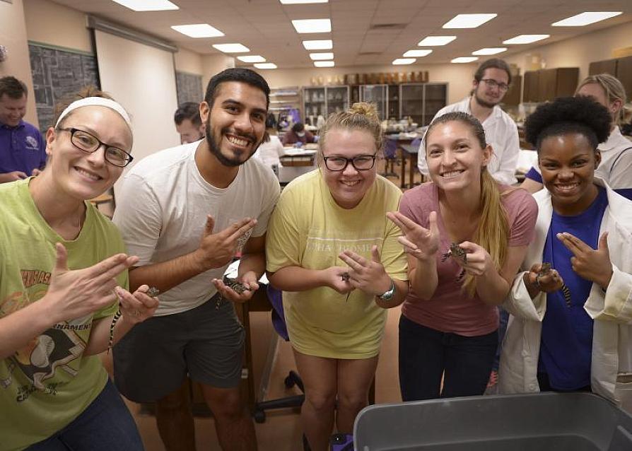 SFA Biology Students