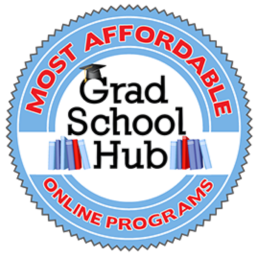 Grad School Hub 'Most Affordable' logo