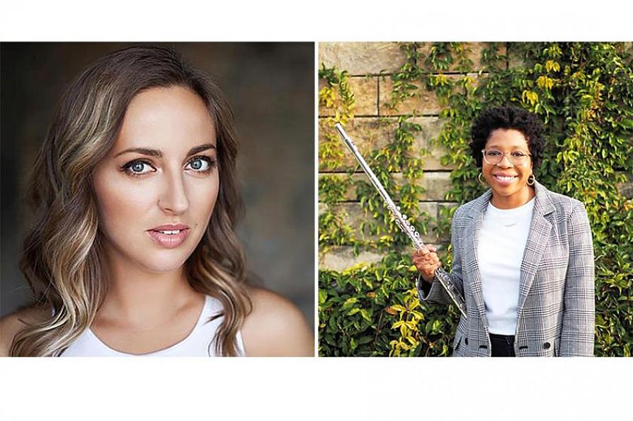 Maria Lyapkova and Meghan Bennett