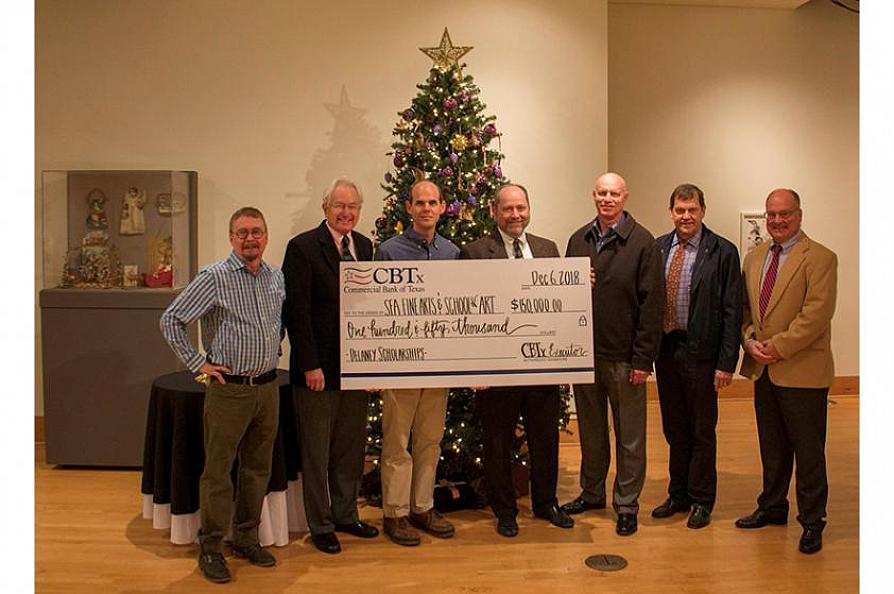 Pictured are John Handley, Dr. A.C. “Buddy” Himes, Christopher Talbot, Drew Knowles, Rusty Rust,  David Shofner and Jimmy Mize. 