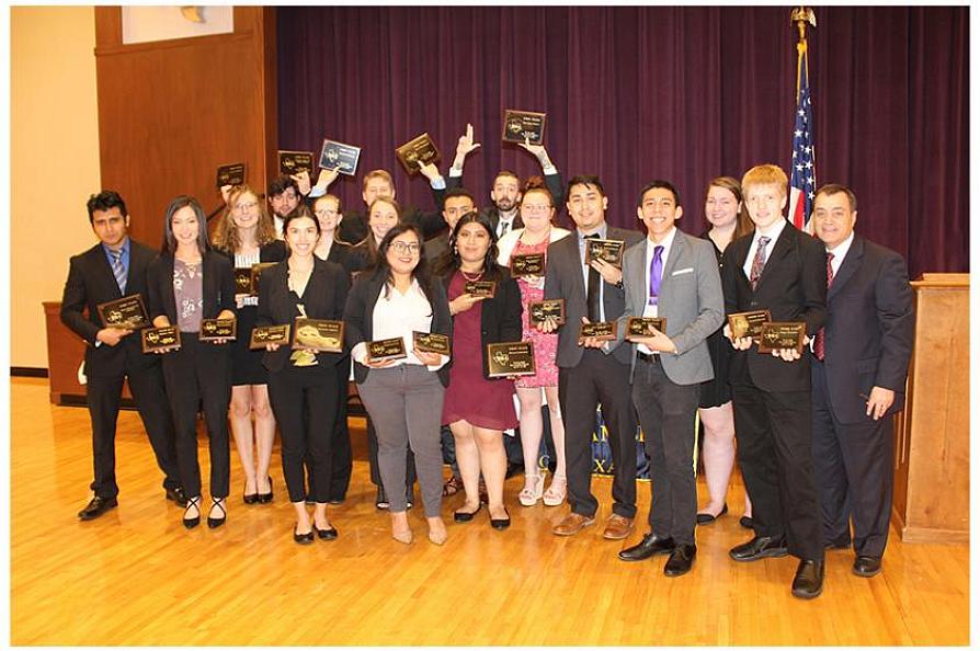 SFA students from the Rusche College of Business at the Phi Beta Lambda Texas State Leadership Conference