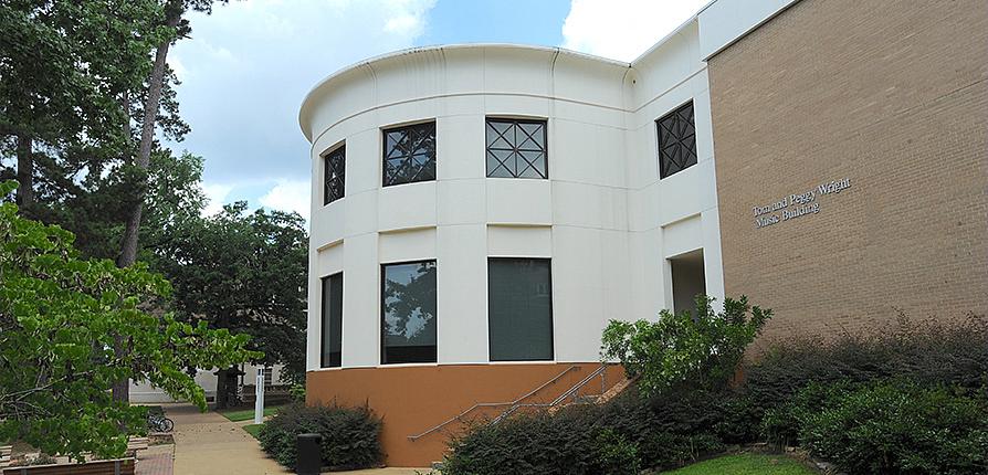 Wright Music Building exterior