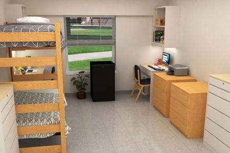 Hall 14 rendering of room