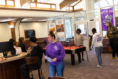 Steen Hall interior of lobby