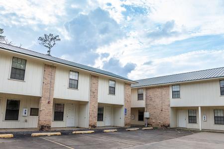 Exterior of stem apartments