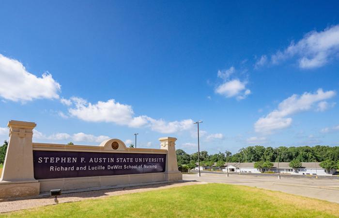 Exterior view of nursing school