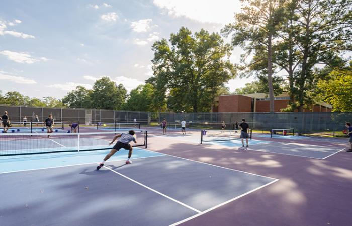 Pickleball courts