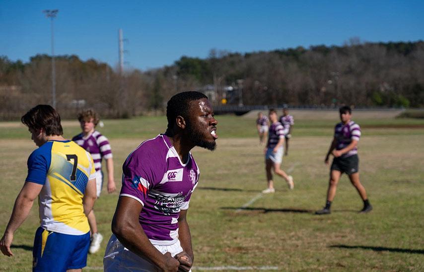 Kniledge Johns while on the SFA Rugby team