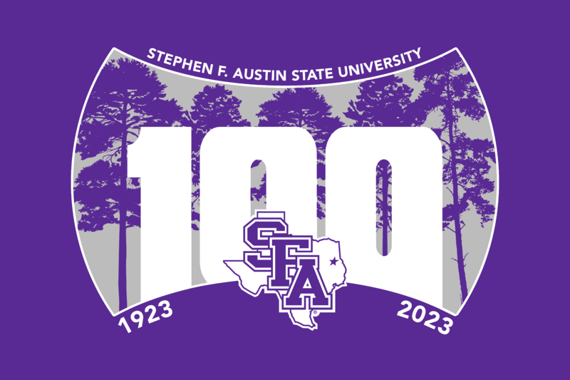 S F A Centennial Flag
