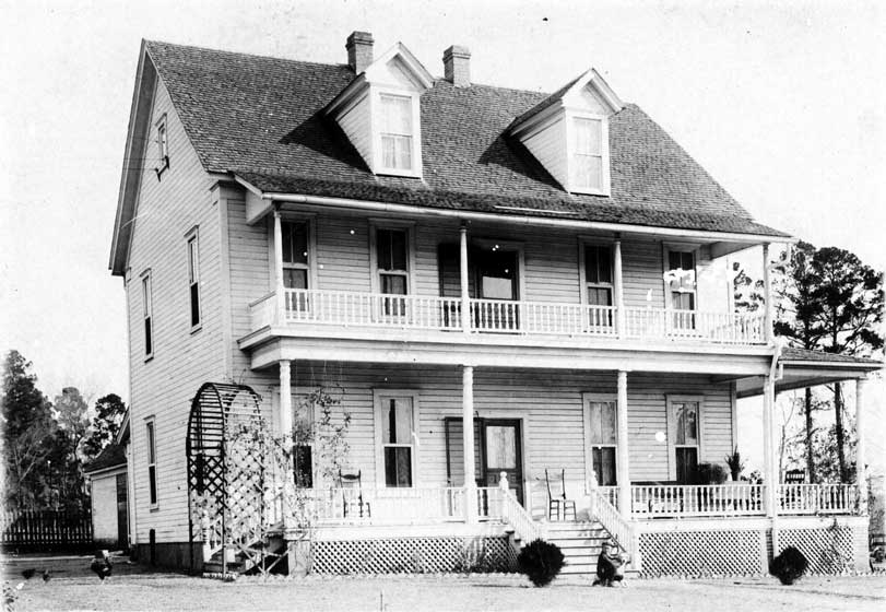 R.A. Hall Homestead - The original building on campus